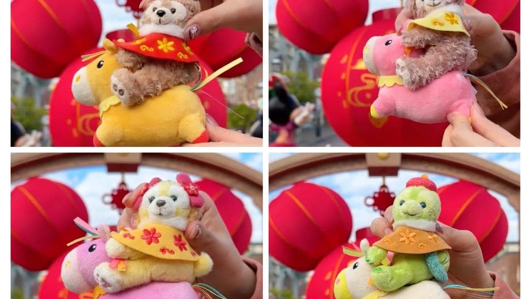 Duffy and Friends Year of the Horse Blind Boxes Available at Hong Kong Disneyland