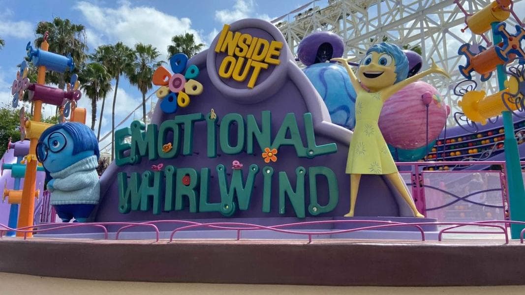 Reopening Date for Inside Out Emotional Whirlwind at Disney California Adventure
