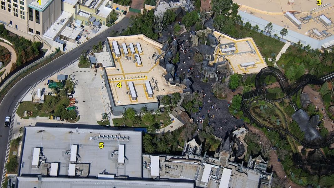 More Spotlight Installations at Epic Universe For New Night Show