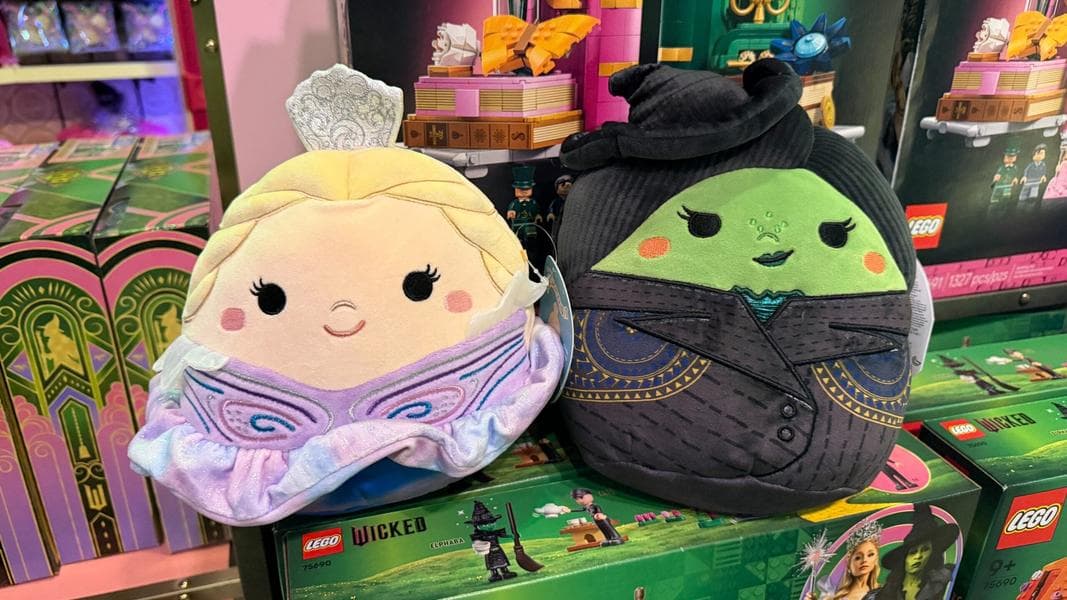 Swankified ‘Wicked’ Squishmallows Appear At Universal Studios Florida