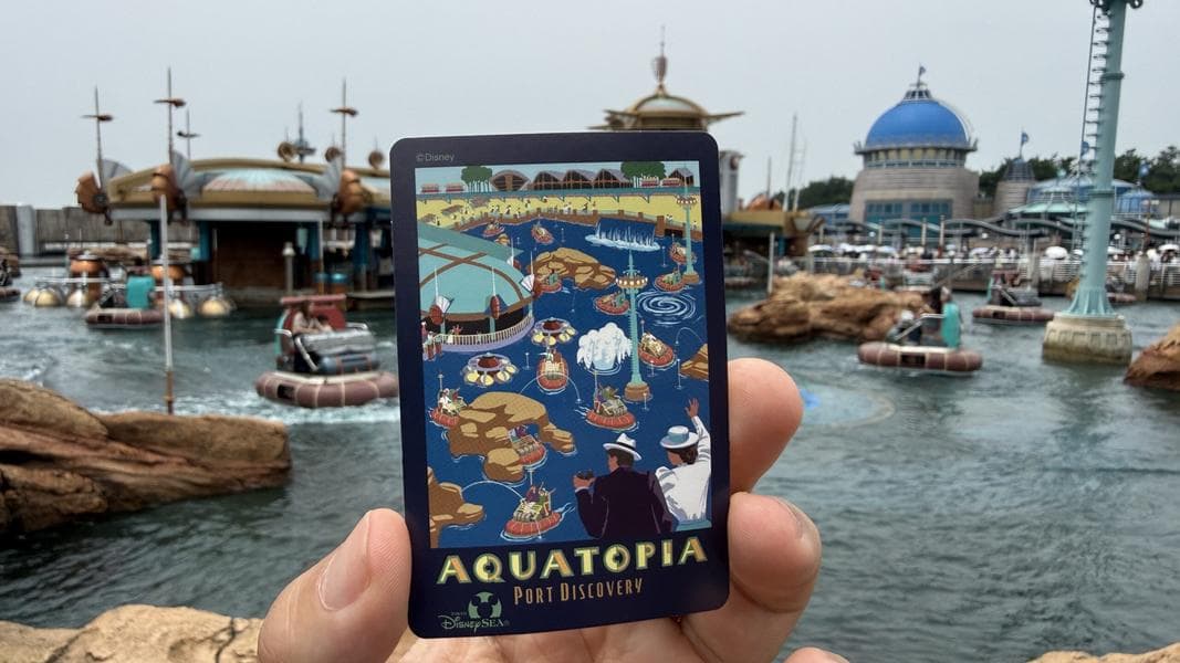 Aquatopia Sticker & Photo Ops Celebrate Tokyo DisneySea Ride's Final Days