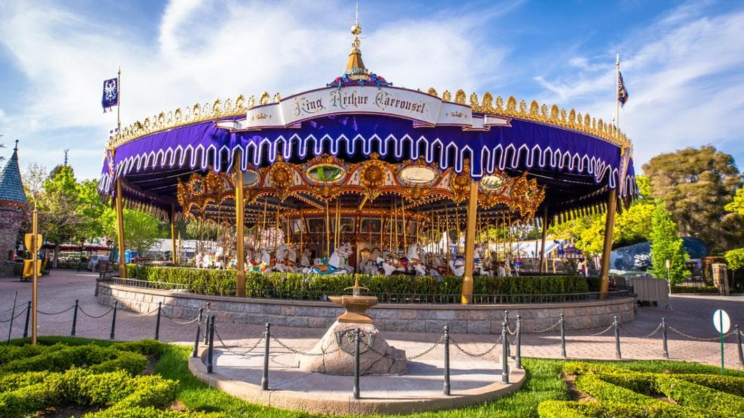 King Arthur Carrousel to Close for Refurbishment at Disneyland Resort