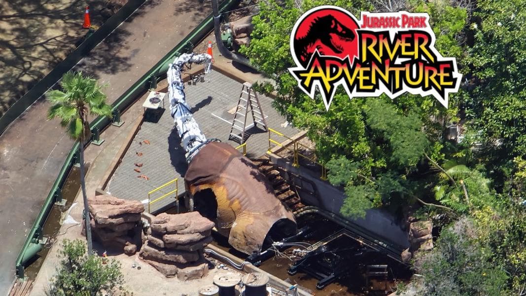 Jurassic Park River Adventure Animatronics Being Upgraded at Islands of Adventure