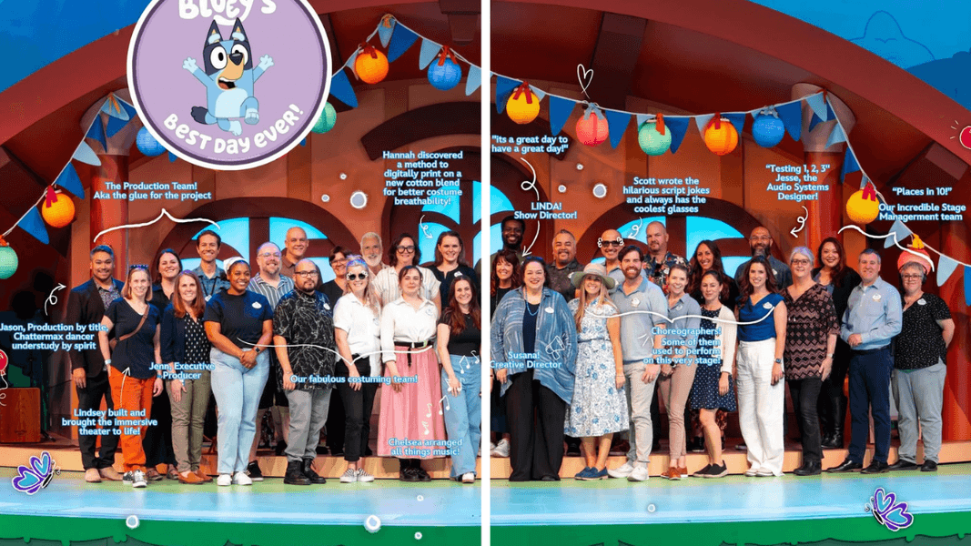 Meet the Imagineers Who Created ‘Bluey’s Best Day Ever!’ at Disneyland Park