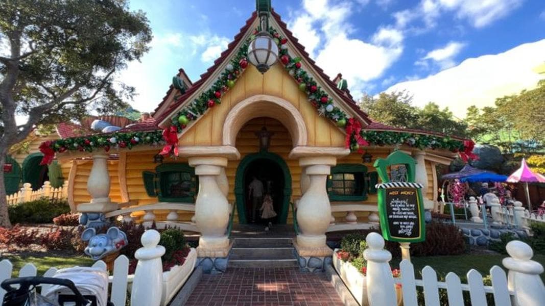 ALERT: The FIRST Holiday Decorations Have Appeared in Disneyland!