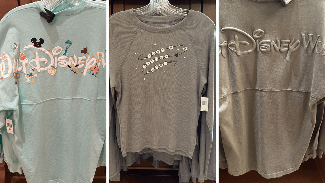 A ‘Just a Disney Girl’ Shirt, Four Parks and Grey Spirit Jerseys Now at Walt Disney World Resort