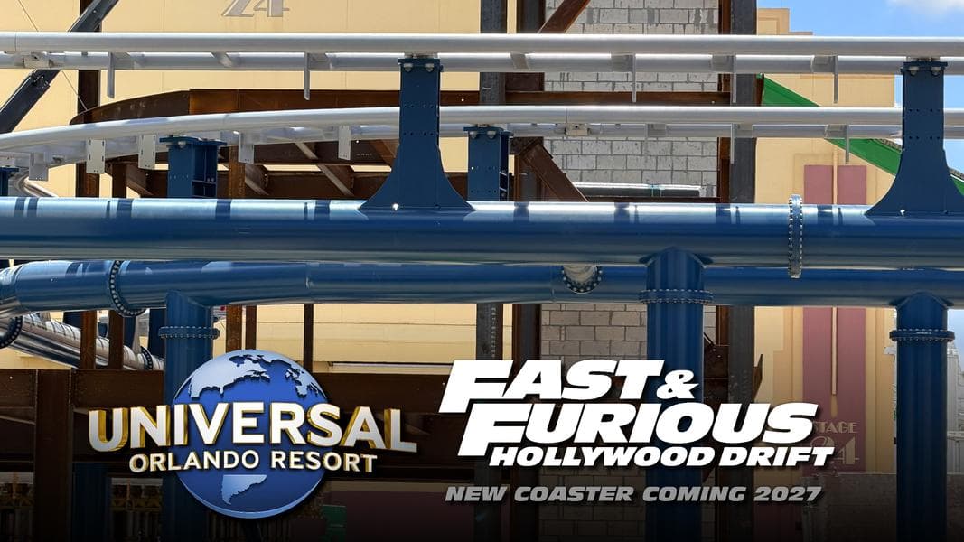 Universal Orlando News Update: Coaster Track Installed & Lost Continent Demolition