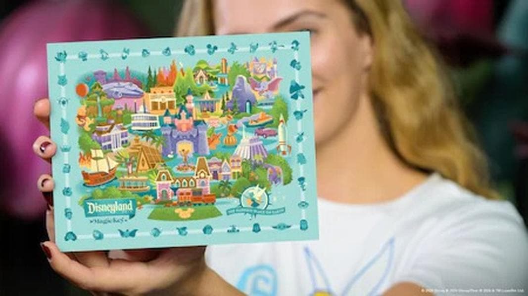 Magic Key-Exclusive Souvenir Disneyland Map Scavenger Hunt Coming Soon