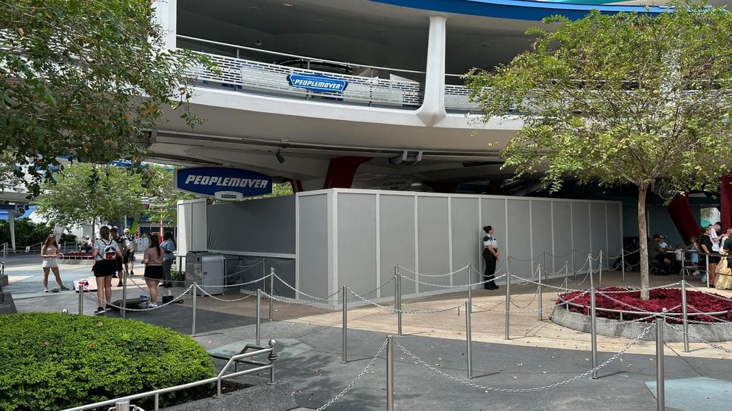 PeopleMover Closed for Unscheduled Refurbishment at Magic Kingdom