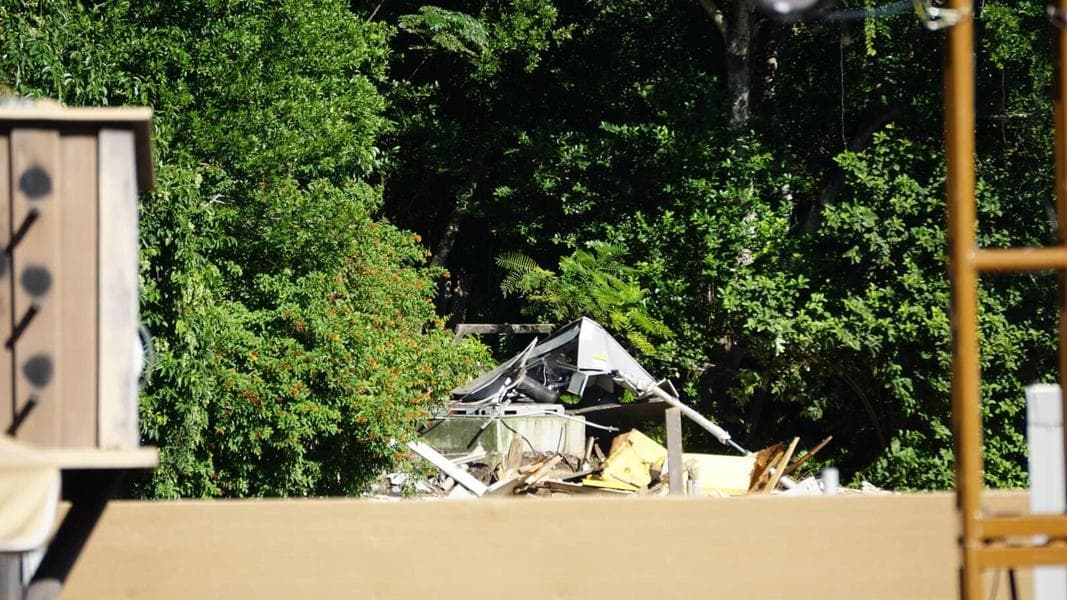 Aunt Polly’s Demolished on Tom Sawyer Island at Magic Kingdom