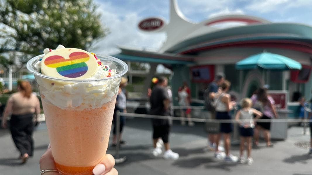 REVIEW: Orange Slushy Celebrates Pride Month at Magic Kingdom
