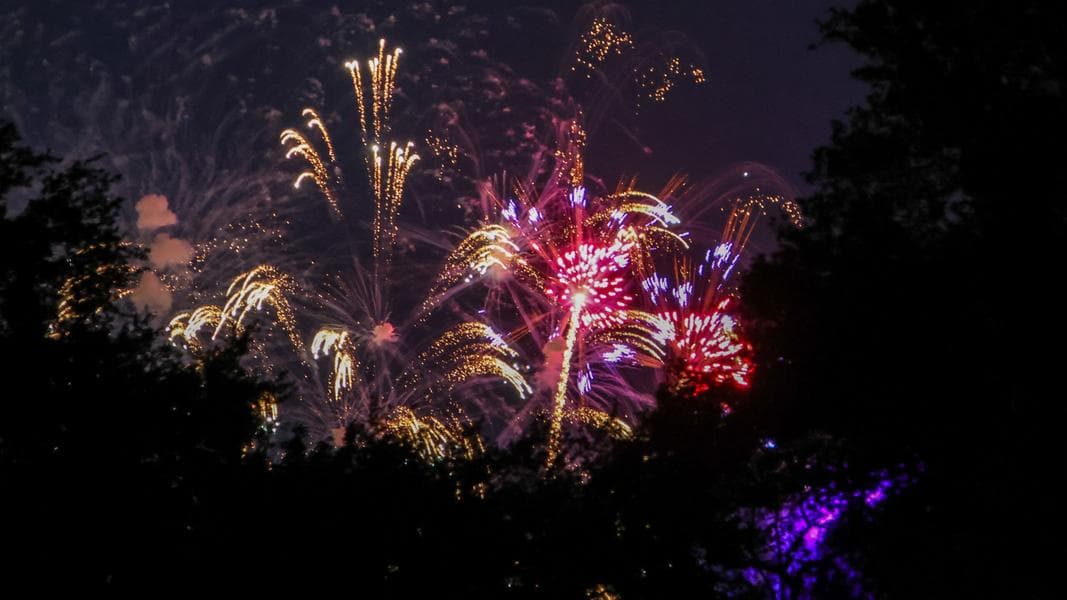 Epic Universe Testing Fireworks for 'Celestial Goodnight' & 4th of July