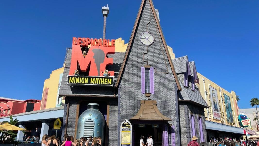 PHOTOS: Scaffolding Removed From Despicable Me Minion Mayhem at Universal Studios Florida