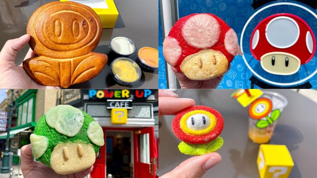 Trying Super Nintendo Snacks from Power Up Cafe at Universal Studios Hollywood