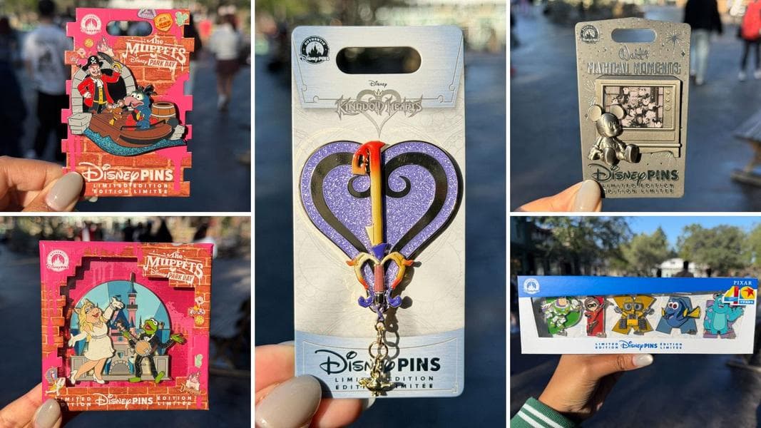 Disneyland Pin Tuesday: The Muppets, Kingdom Hearts, and Pixar 40th Anniversary