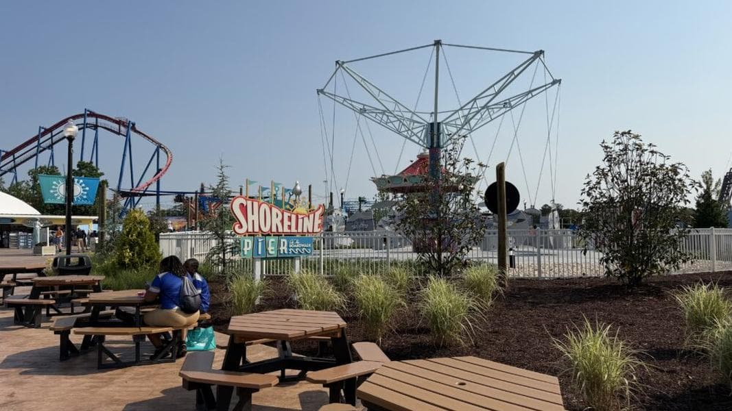 Shoreline Pier Now Open at Six Flags Great Adventure