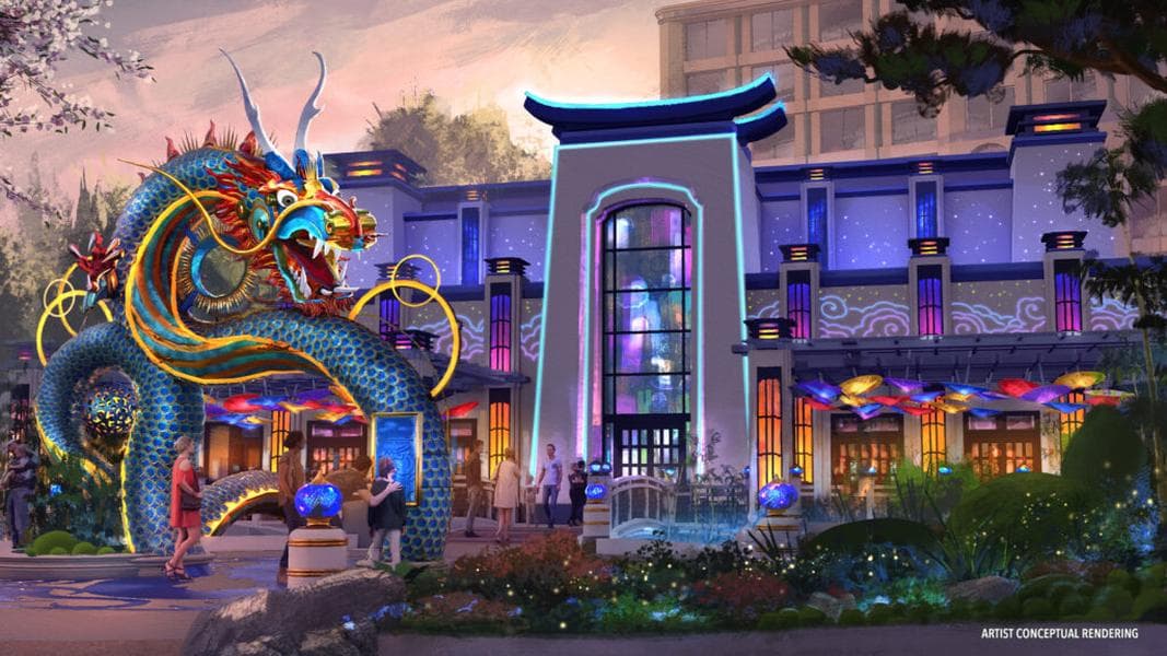 Reservations Open, Then Pause for The Blue Dragon Pan-Asian Restaurant in Epic Universe