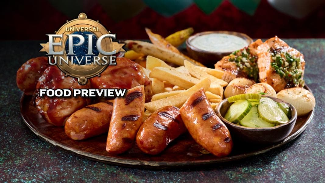 Epic Universe Food Previewed for all Five Worlds and Helios Grand Hotel