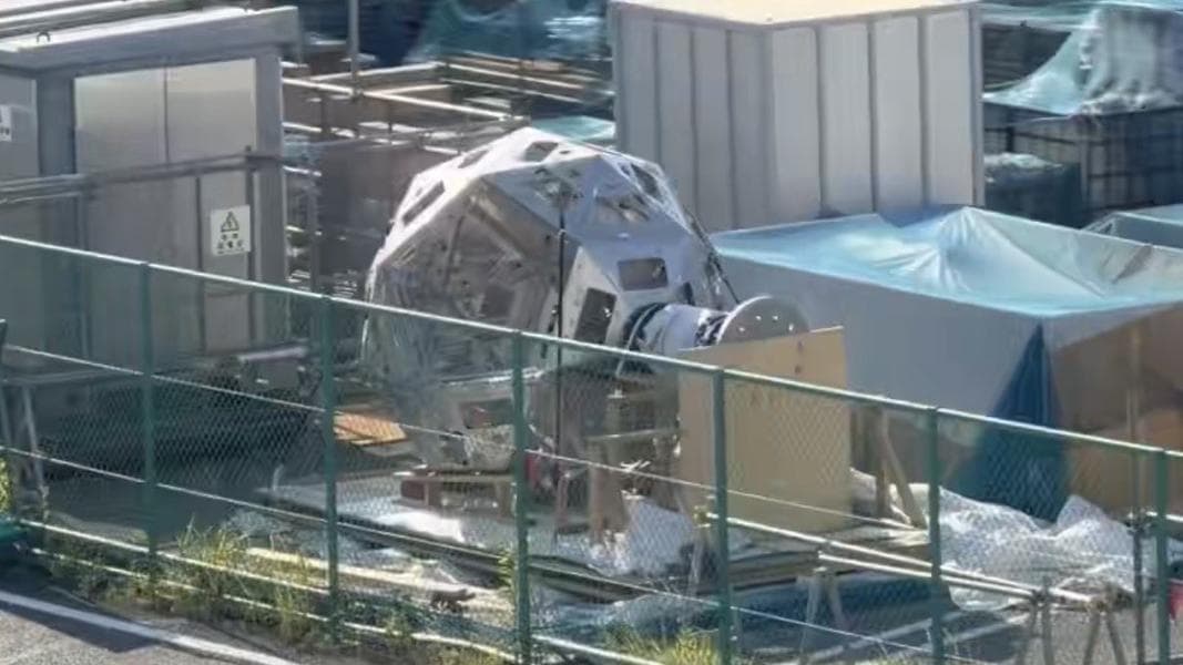Geodesic Satellite Inspired by Disneyland Space Mountain Arrives at Tokyo’s New Space Mountain
