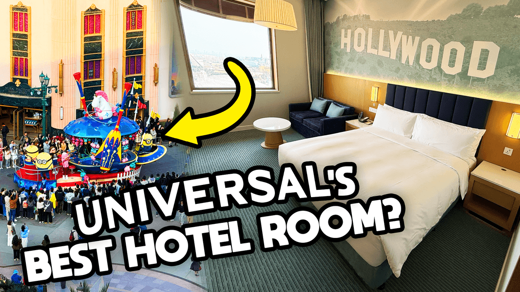 FULL TOUR: Universal Studios Grand Hotel Park View Room in Universal Studios Beijing