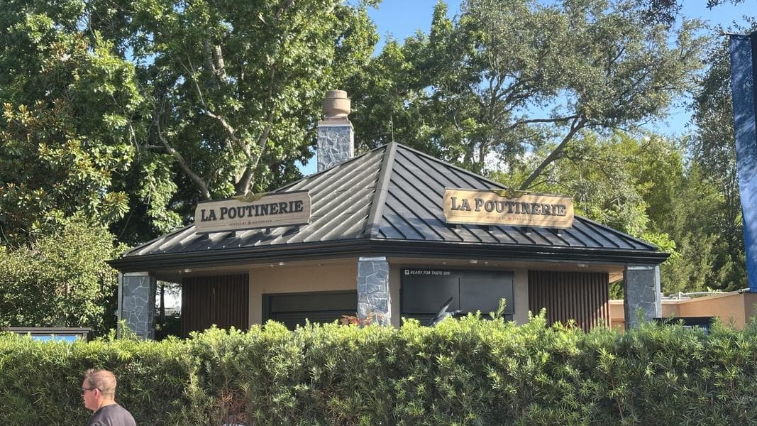 PHOTOS: La Poutinerie Signs Installed at EPCOT
