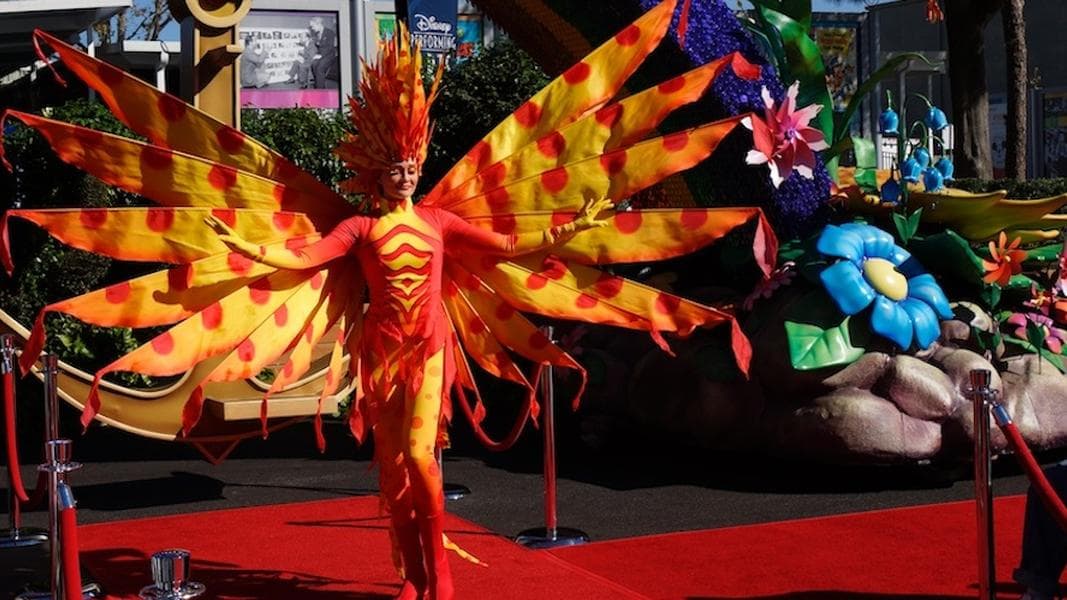 Disney celebrates Fashion Week with a preview of the Festival of Fantasy Parade costumes