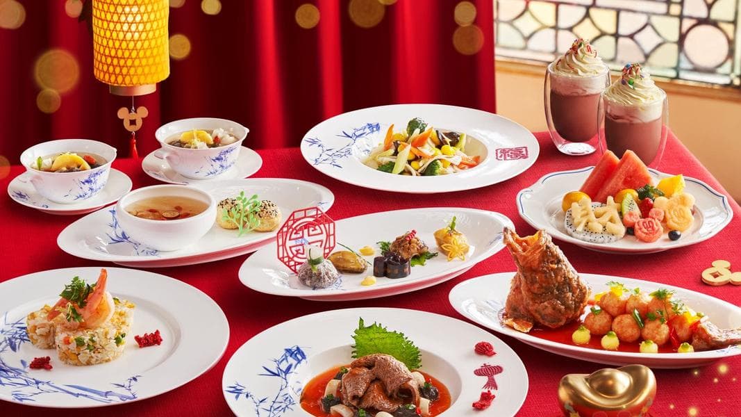 Bullseye Visiting Disney Parks for Chinese New Year