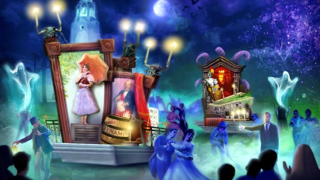 BREAKING: New Haunted Mansion Street Party, Rare Characters, & More Confirmed for Oogie Boogie Bash in 2026