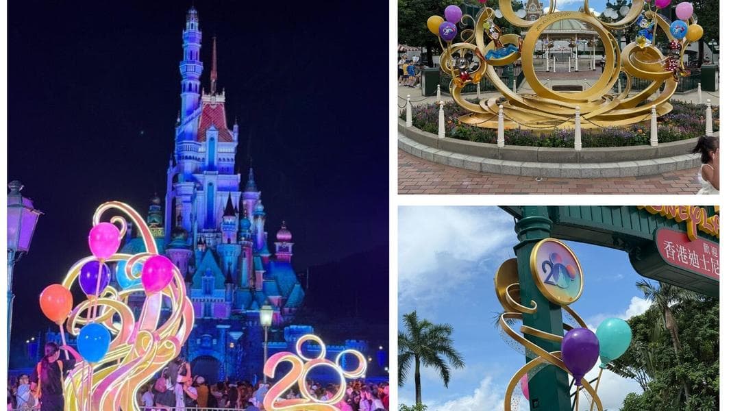 PHOTOS: ‘The Most Magical Party of All’ 20th Anniversary Decorations at Hong Kong Disneyland