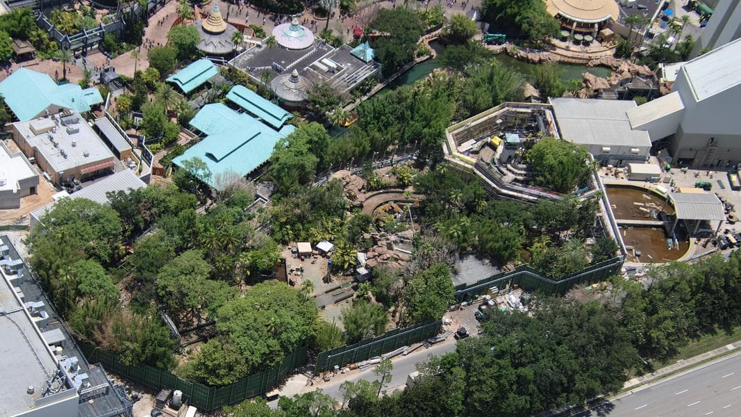 Jurassic Park River Adventure Animatronic Refurbishments and Area Retheming at Universal Islands of Adventure