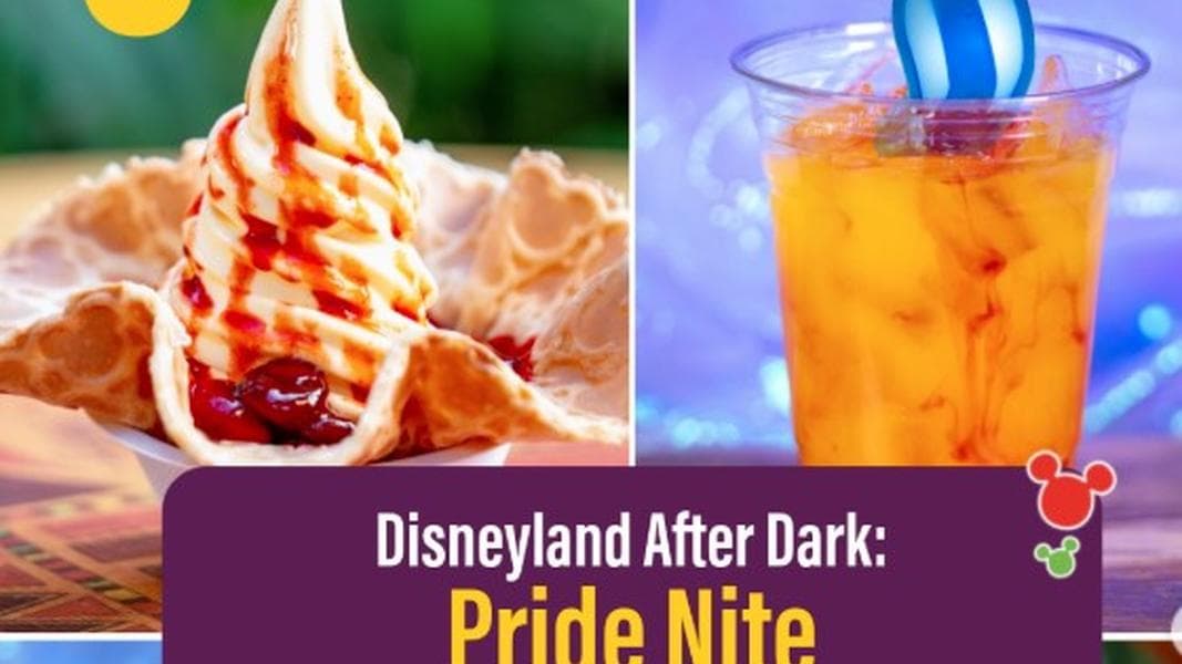 First Look at New and Returning Food and Beverages for Disneyland After Dark: Pride Nite 2026