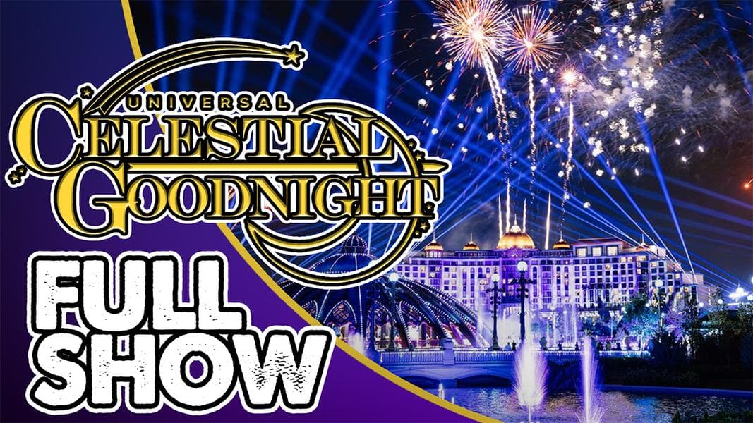 PHOTOS, VIDEO: Universal Celestial Goodnight Fireworks Show Premieres at Epic Universe