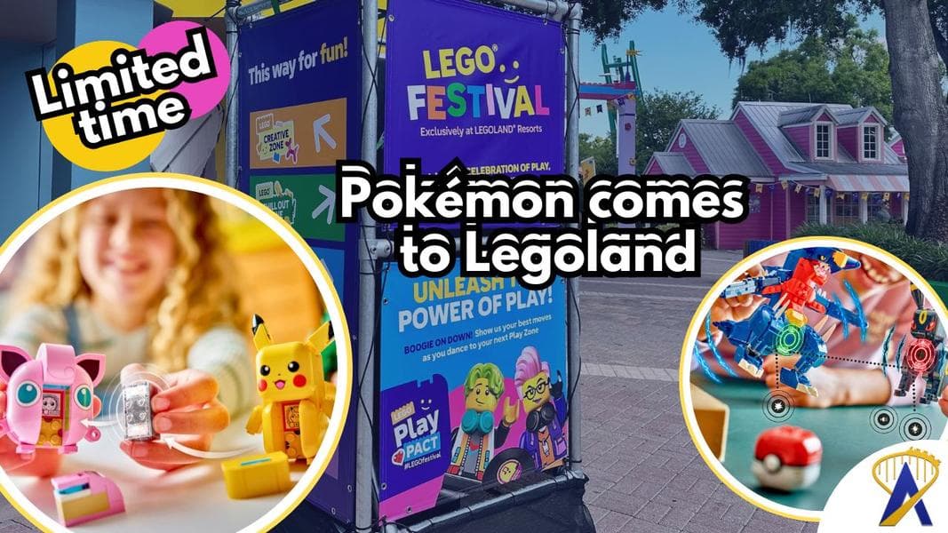 Legoland Florida and California just added a Pokémon surprise