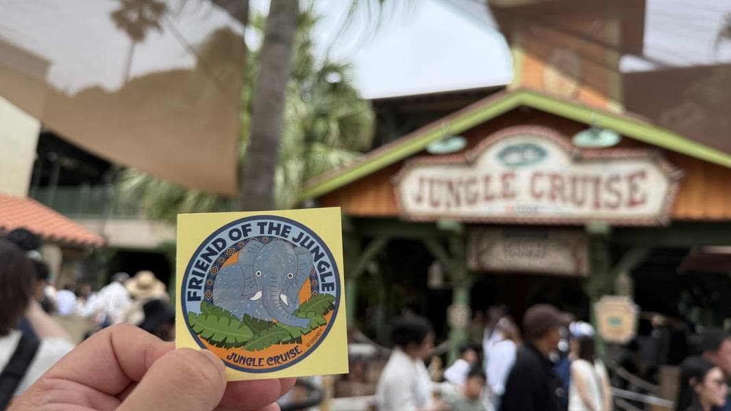'Friend of the Jungle' Sticker & Photo Package Available at Tokyo Disneyland's Jungle Cruise