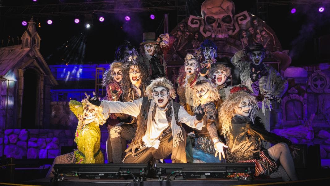Six Flags Great Adventure brings back ‘Dead Man’s Party’ for Fright Fest 2026