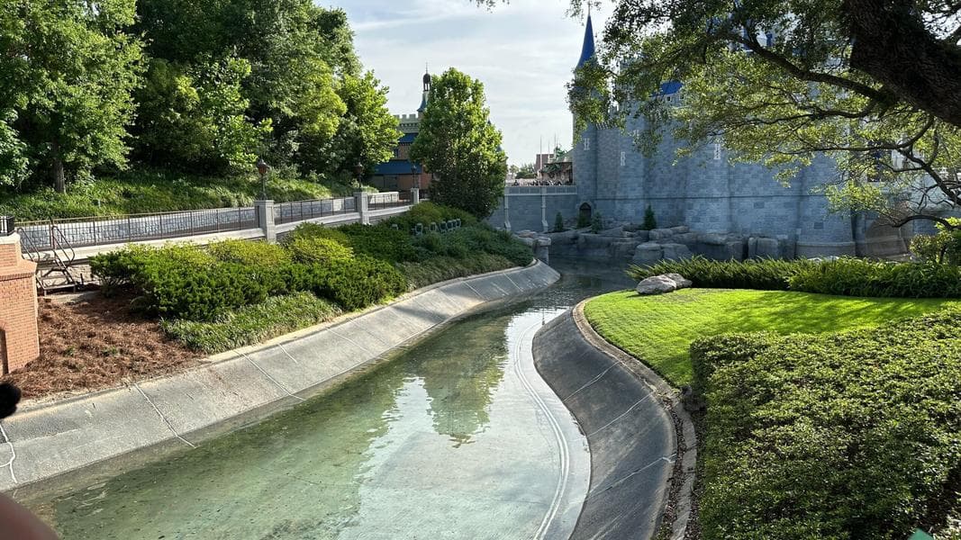Cinderella Castle Moat Refilling Begins at Magic Kingdom