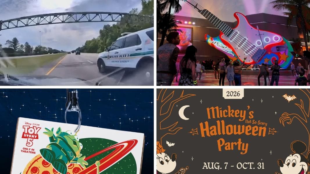 VIDEO: Orange County Sheriff’s Vehicle Runs Disney Cast Member Off the Road in Today’s Daily Recap for 5/5/2026