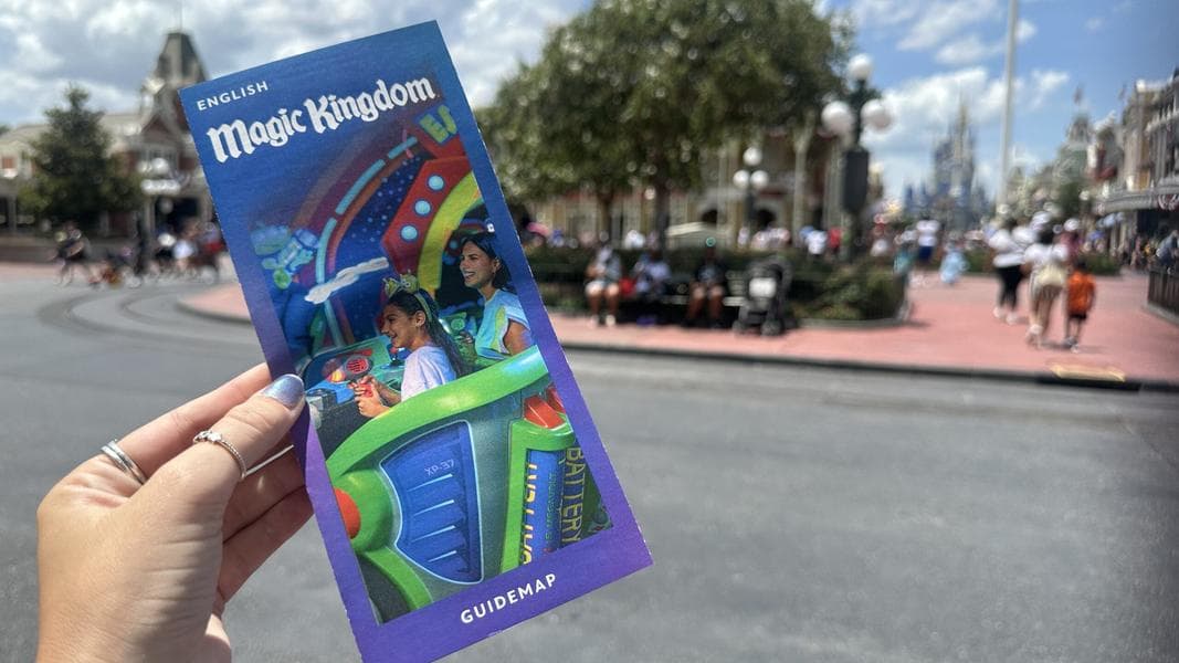 New Magic Kingdom Guidemap Features Buzz Lightyear's Space Ranger Spin
