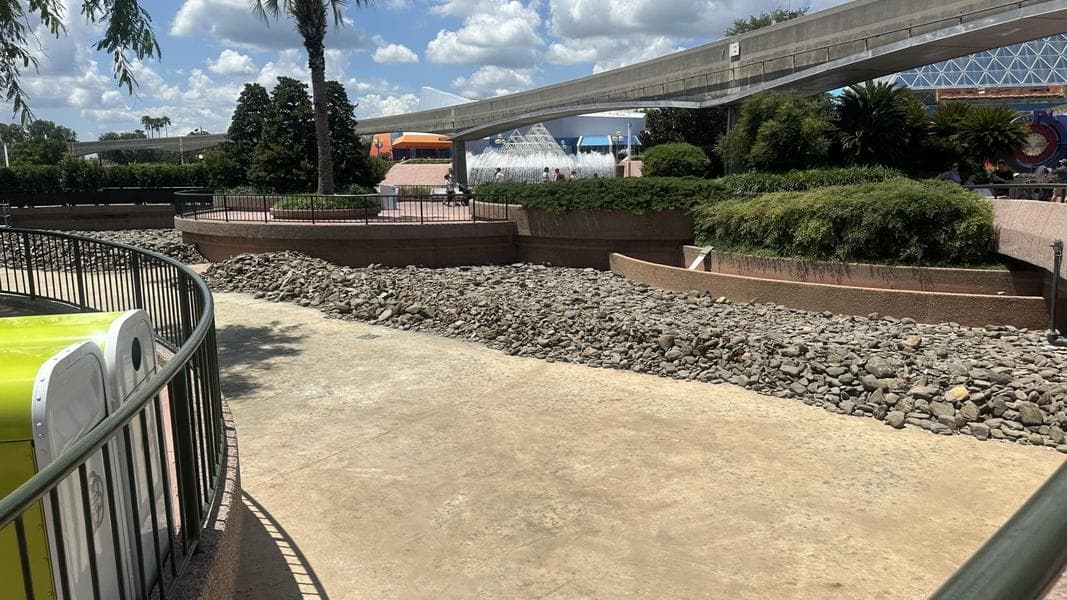 Coins Removed From World Celebration Reflecting Pool at EPCOT
