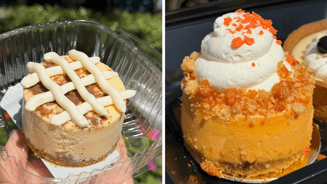 REVIEW: Cinnamon Roll Cheesecake and Orange Cream Cheesecake at Disneyland Resort