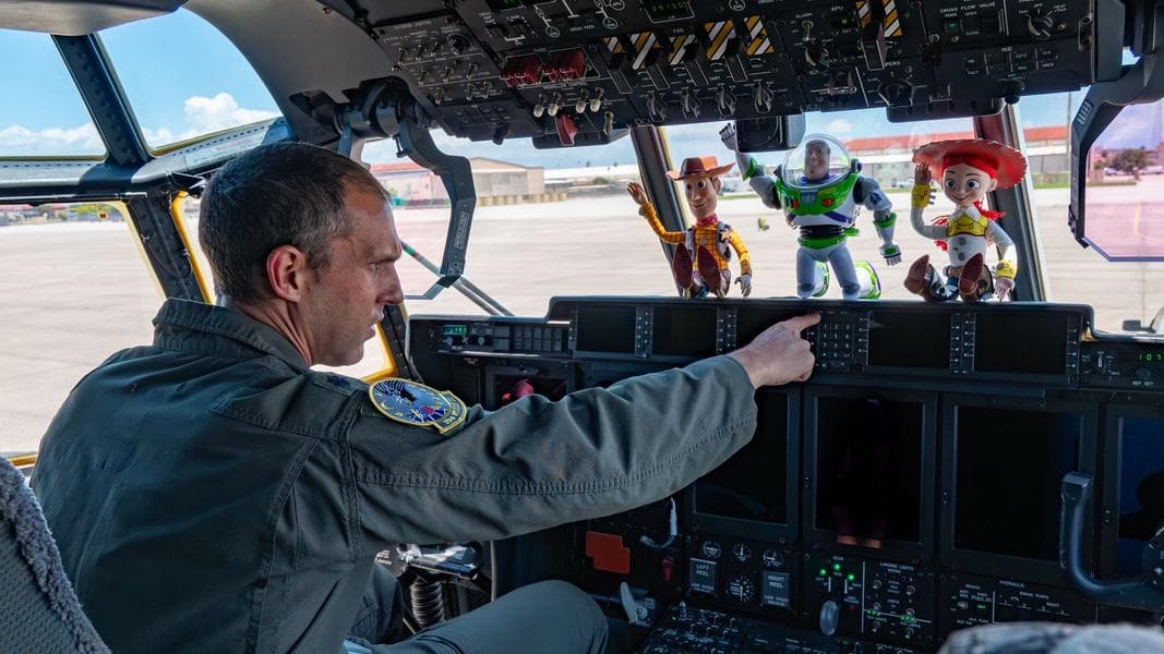 Buzz, Woody, and Jessie Were Special Onboard Guests for Walt Disney World's Fourth of July Flyover
