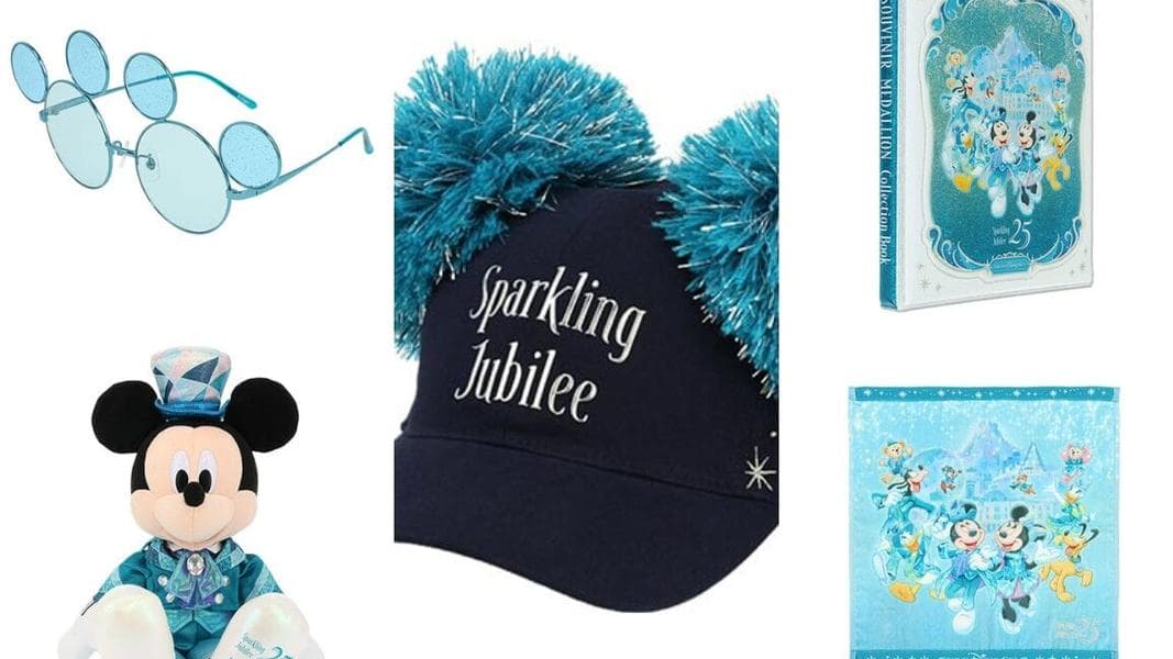 Tokyo Disney Resort Releases DisneySea 25th Anniversary Merchandise Preview