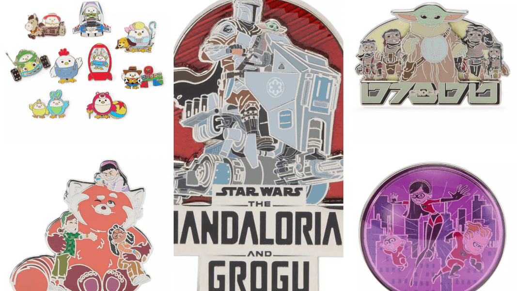 Limited Edition Din Djarin, Al’s Toy Barn Mystery Pack, ‘The Incredibles,’ and More Pins Now at Disney Store