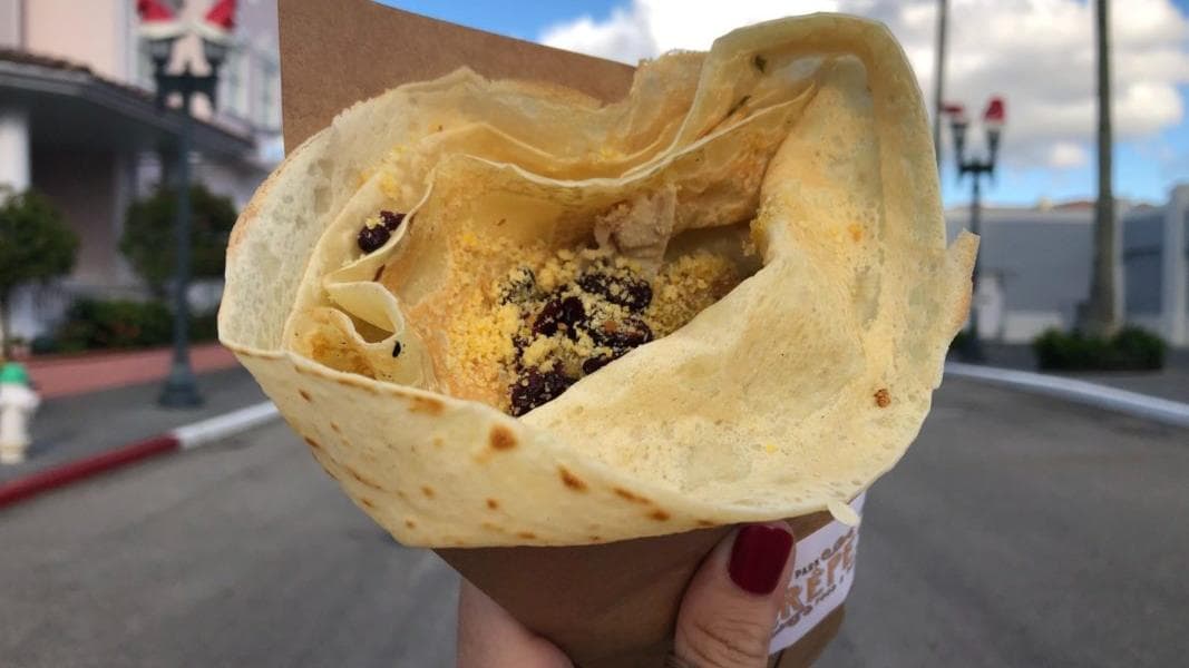 PHOTOS: NEW Seasonal Thanksgiving Crêpe Is The Best Yet at Central Park Crêpes in Universal Studios Florida