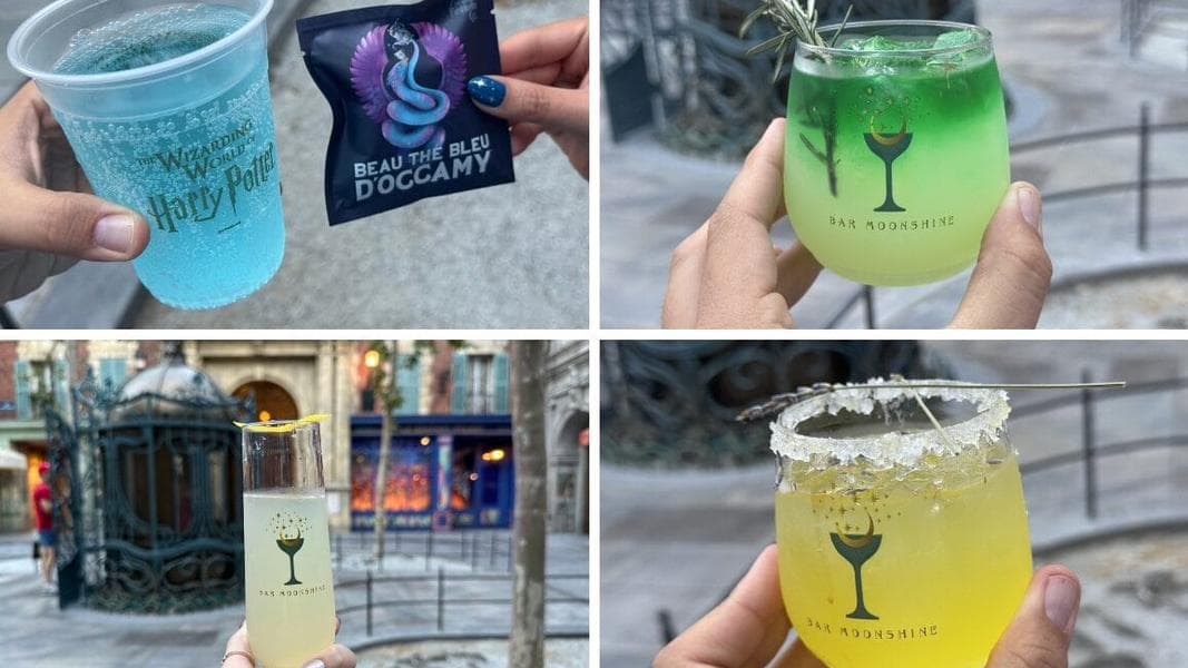 REVIEW: Magical (and Not So Magical) Drinks from Bar Moonshine in The Wizarding World of Harry Potter at Epic Universe
