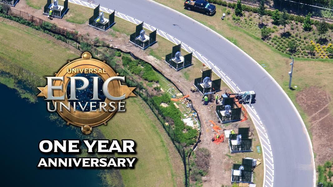 Epic Universe One-Year Anniversary News – New Sky Lights, Captain Cacao, and Expansion Permits
