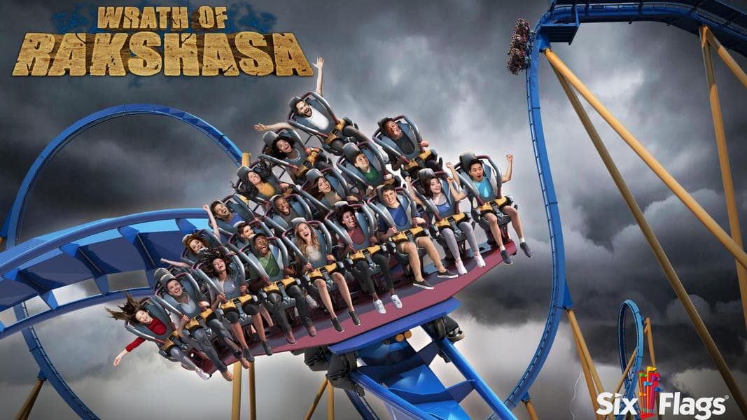 Six Flags Great America Announces Wrath of Rakshasa Dive Coaster for 2025