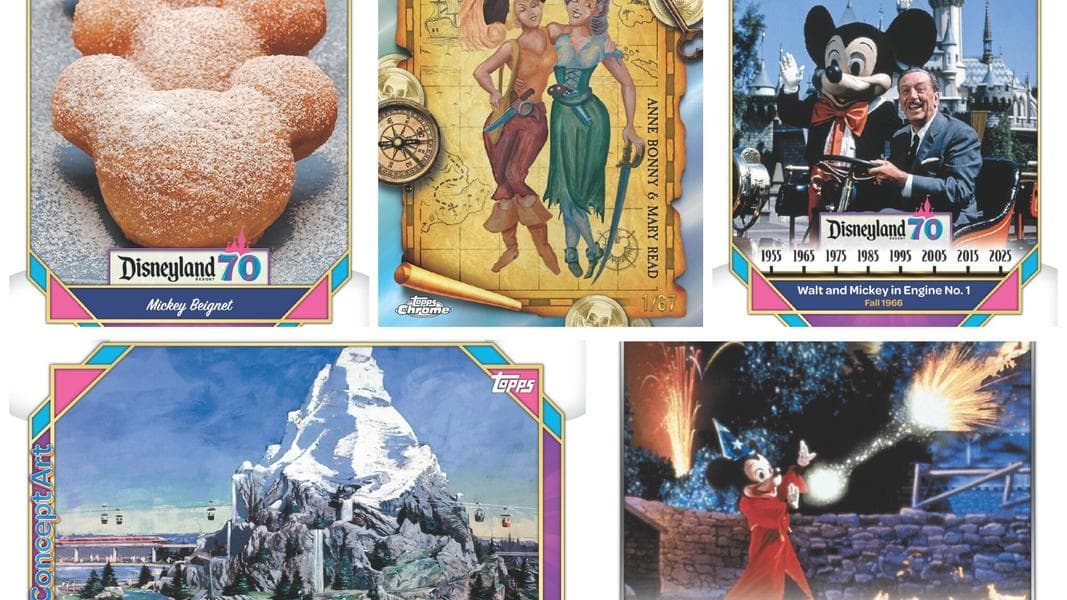 Topps Disneyland 70th Trading Cards Coming Soon