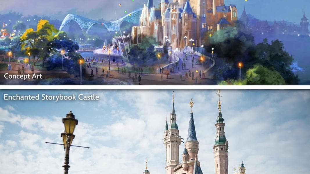 Walt Disney Imagineering Shares Concept Art of Shanghai Disney Resort Ahead of 10th Anniversary