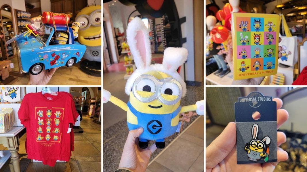 Lunar New Year Minion Popcorn Bucket, Apparel, Keychains, and More at Universal Studios Hollywood